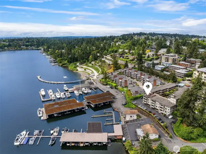 Aerial photo facing Northwest. Aerial photo facing Northwest.