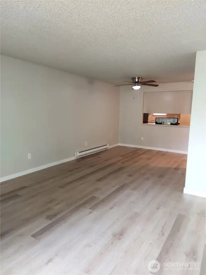 Photo prior to tenant occupancy.
