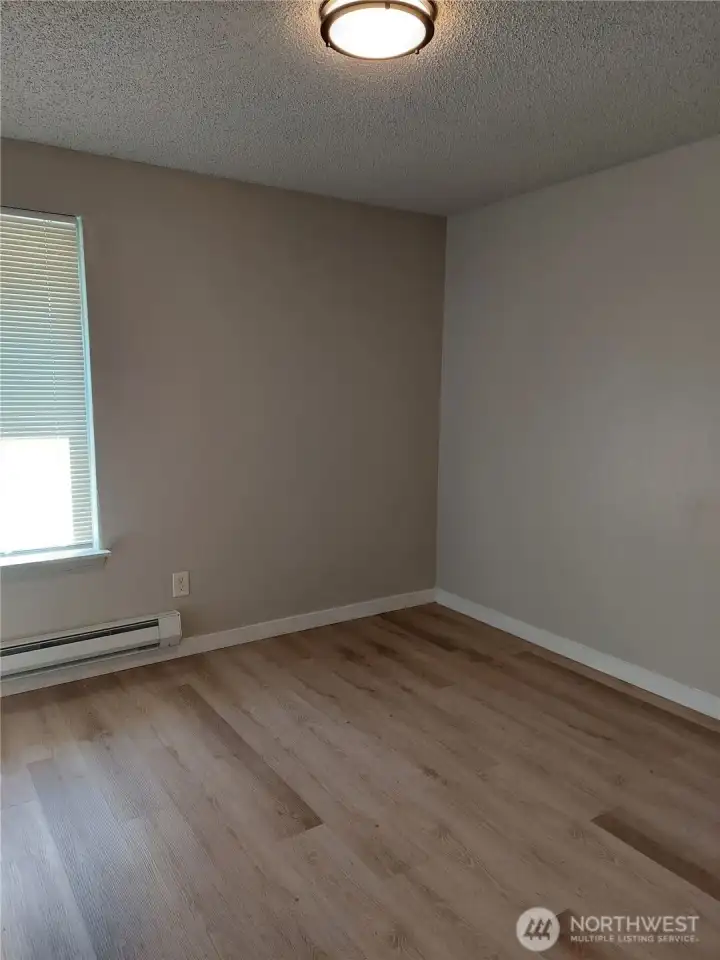 Photo prior to tenant occupancy.
