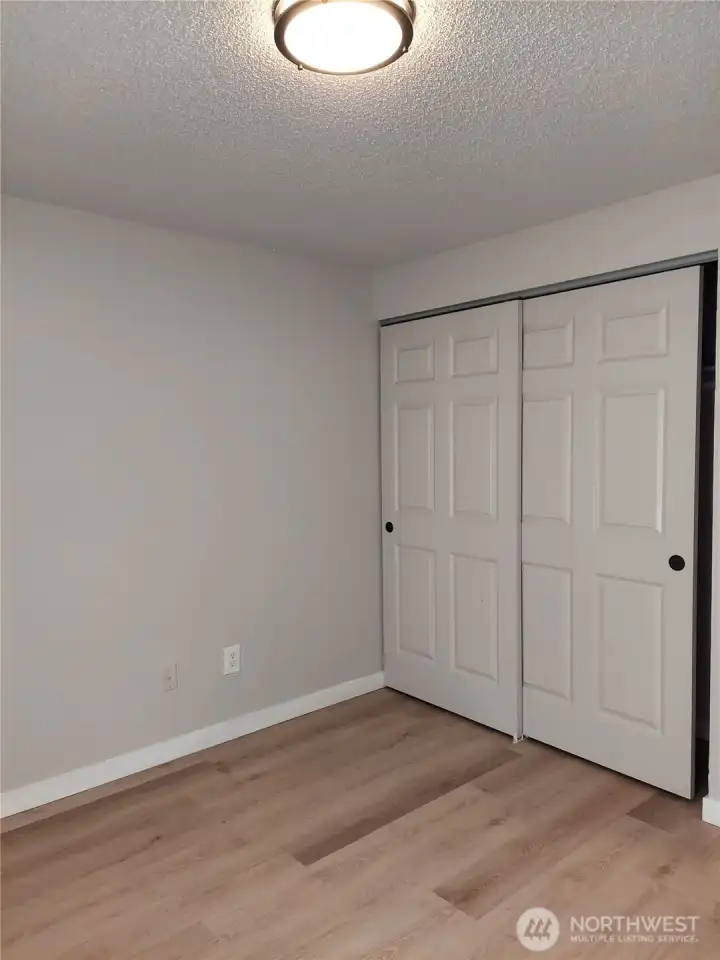 Photo prior to tenant occupancy.