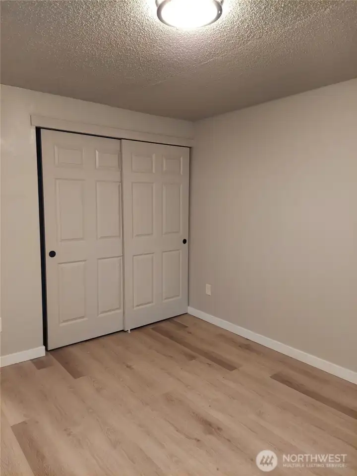 Photo prior to tenant occupancy.