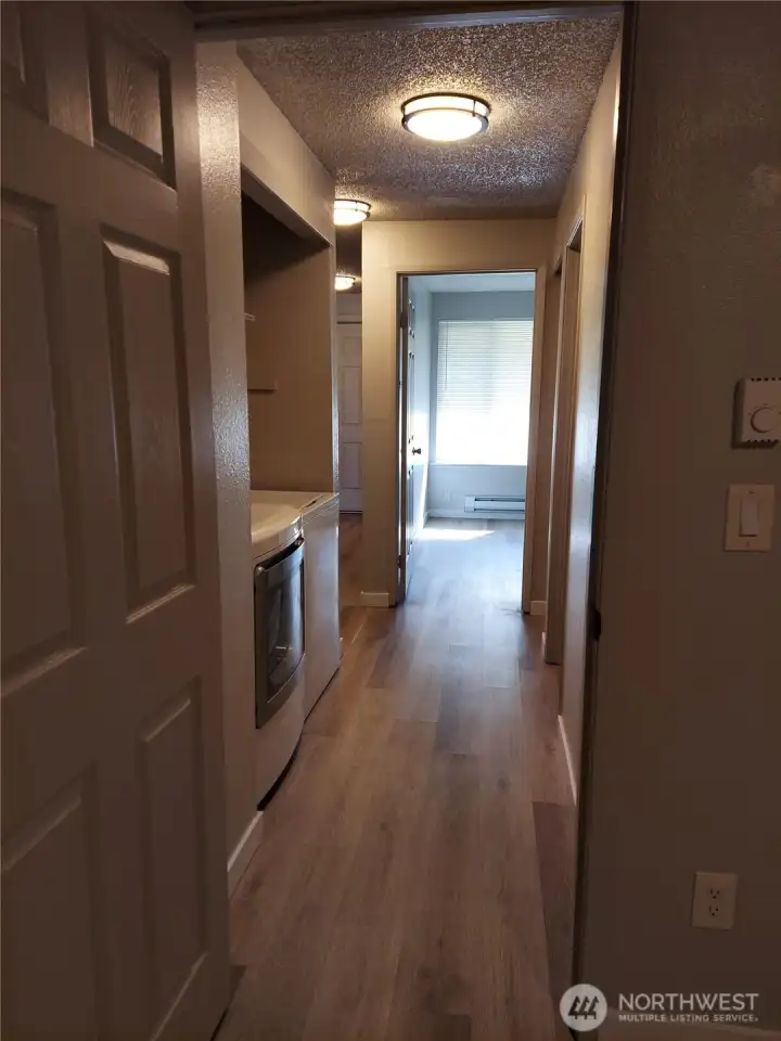 Photo prior to tenant occupancy.