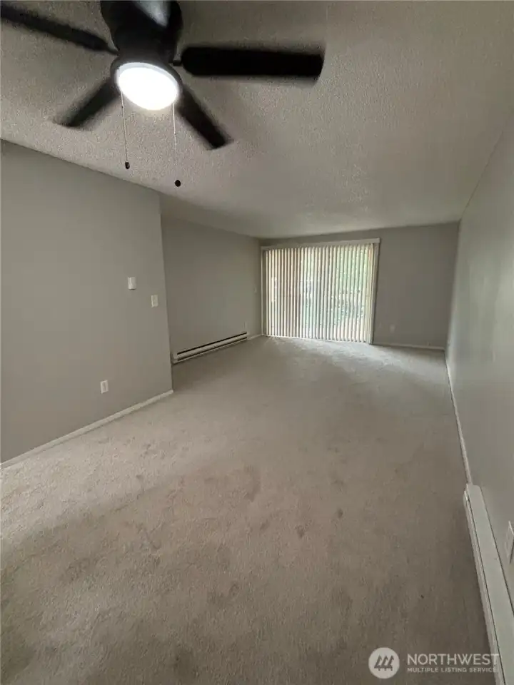 Photo prior to tenant occupancy.