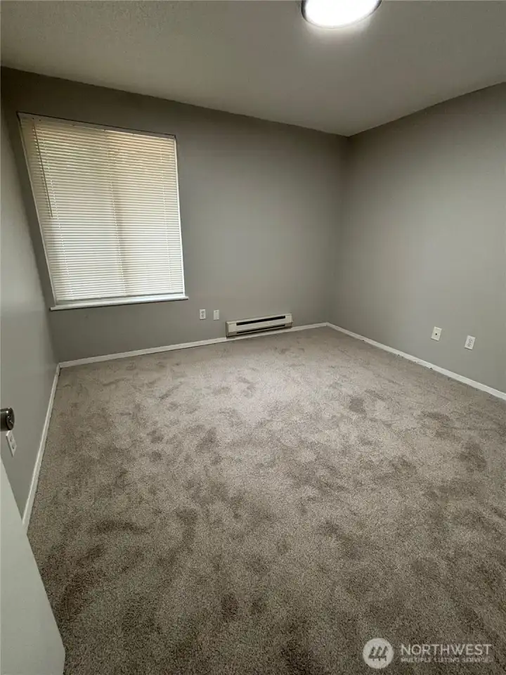 Photo prior to tenant occupancy.