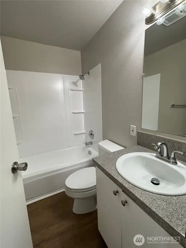 Photo prior to tenant occupancy.