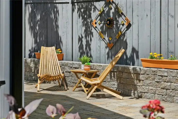 Sunny patio