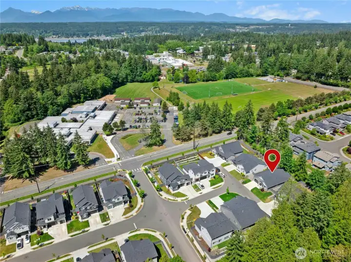 Exceptional location for in-town convenience, close to schools, parks, Noll Rd Trail (bike & walk)
