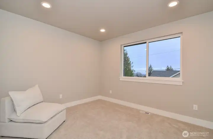 Upper level bedroom. Upper level bedroom.