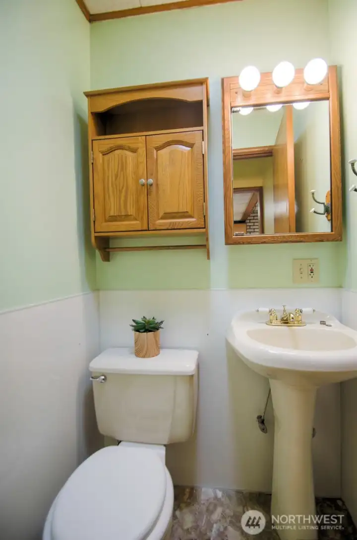 Half bath too!