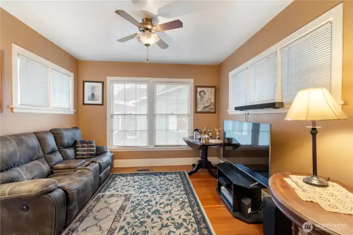 Bonus room den or bedroom on the main floor
