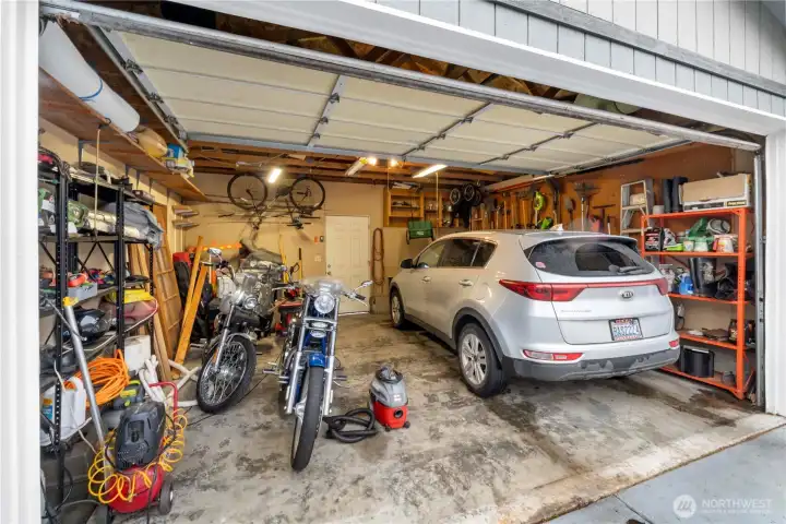2 car garage