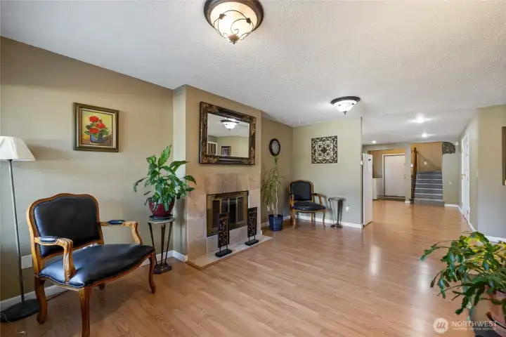 Formal Living Room with Fireplace or Professional Reception Area
