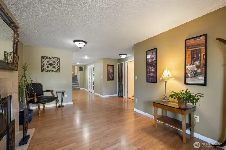 Main Floor with Plank Wood Floors