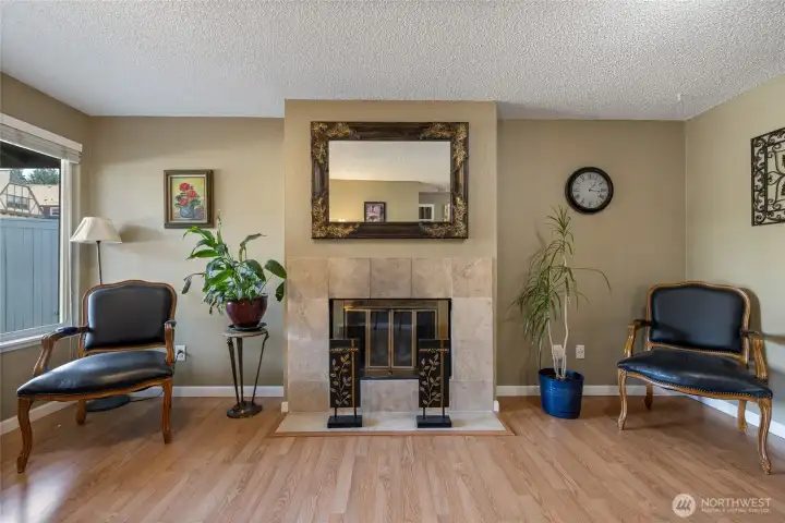 Woodburning Fireplace