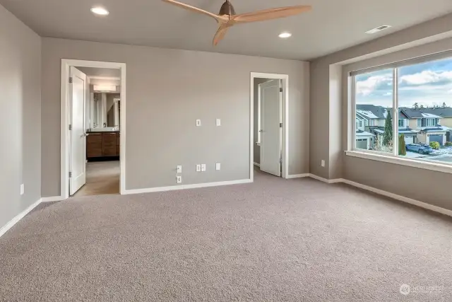 2nd closet in the Primary Bedroom