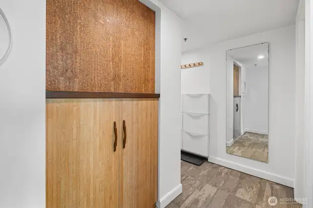 Ample storage