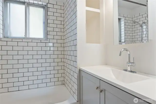 Main floor bathroom