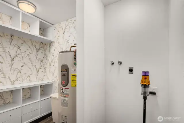 Large Laundry Room with Additional Storage