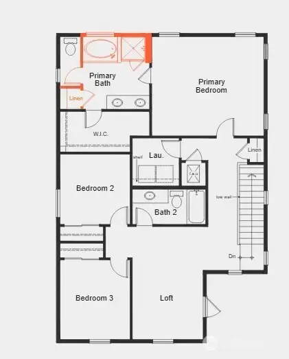 second floor