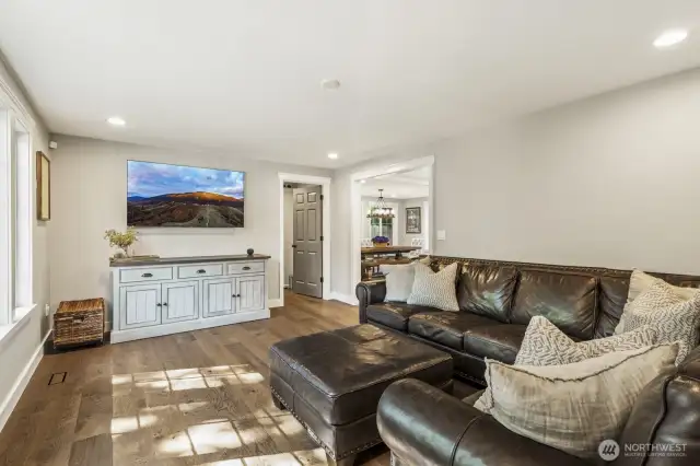 Living spaces are bright, open and inviting with room for everyone!