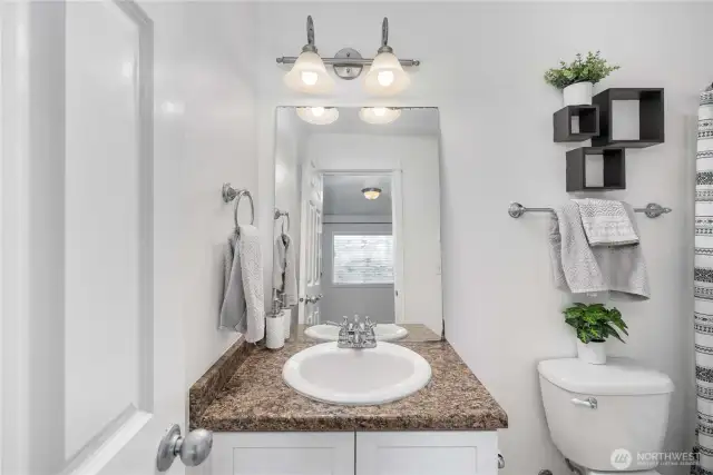 Private bedroom bathroom