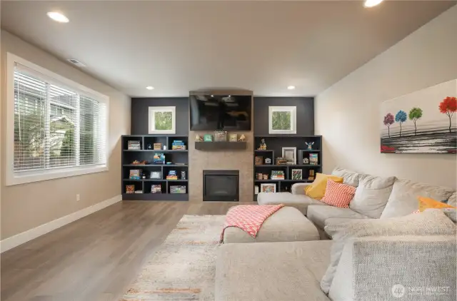 One of two really nice open spaces for entertaining, watching the game, or enjoying quiet time.