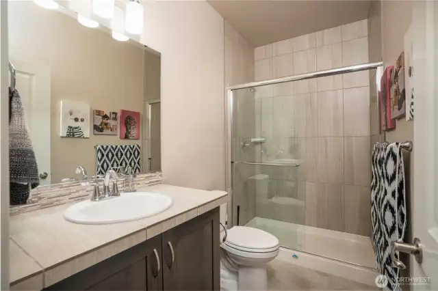 Main floor bathroom for guests or for someone to live on the main floor