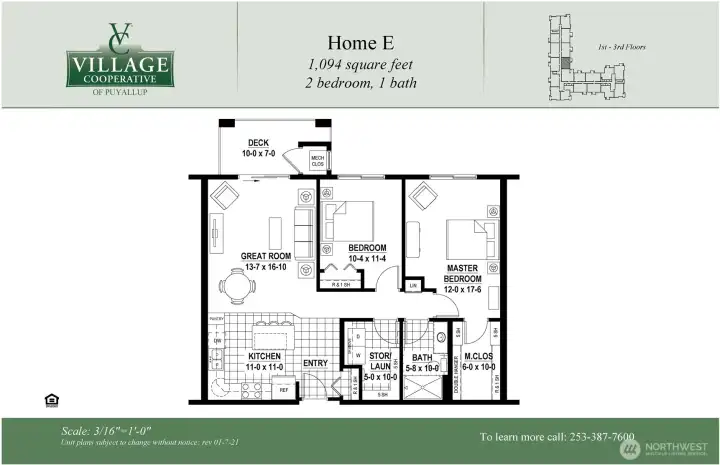 Suit 302 floor plan