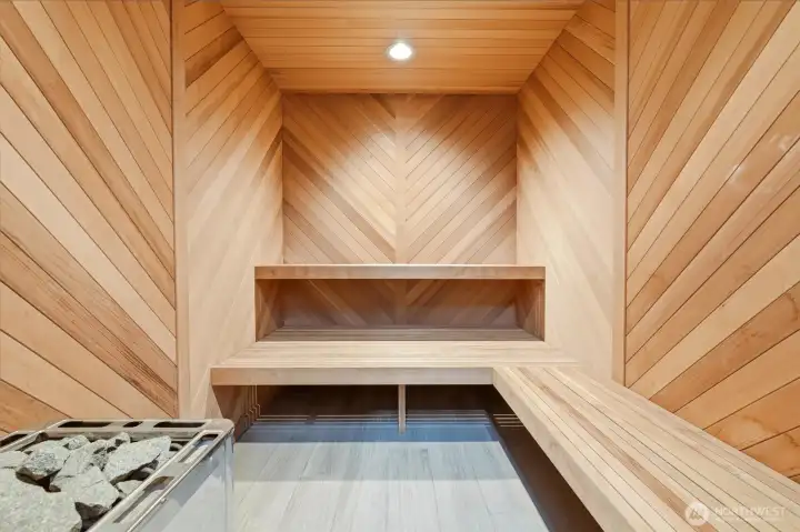 indoor sauna