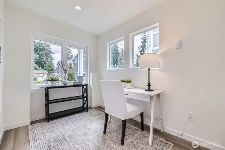 Entry level third bedroom