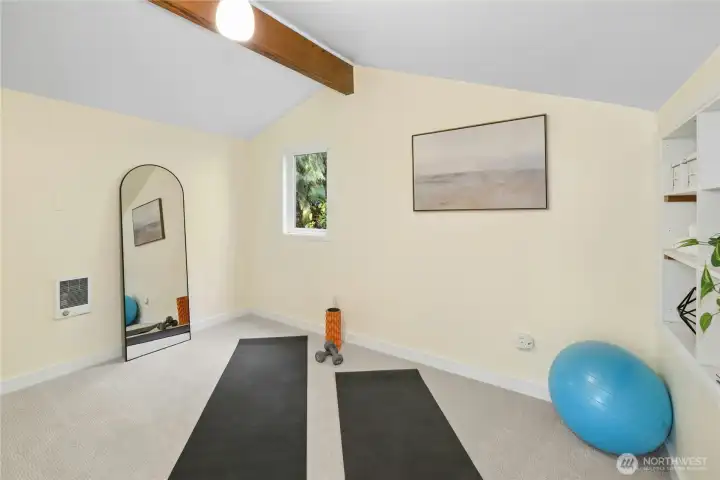 The second bonus space upstairs.