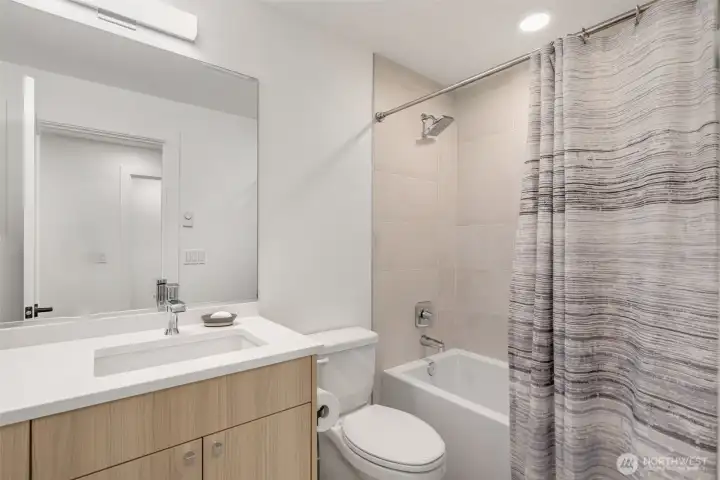 Full bath on ground level