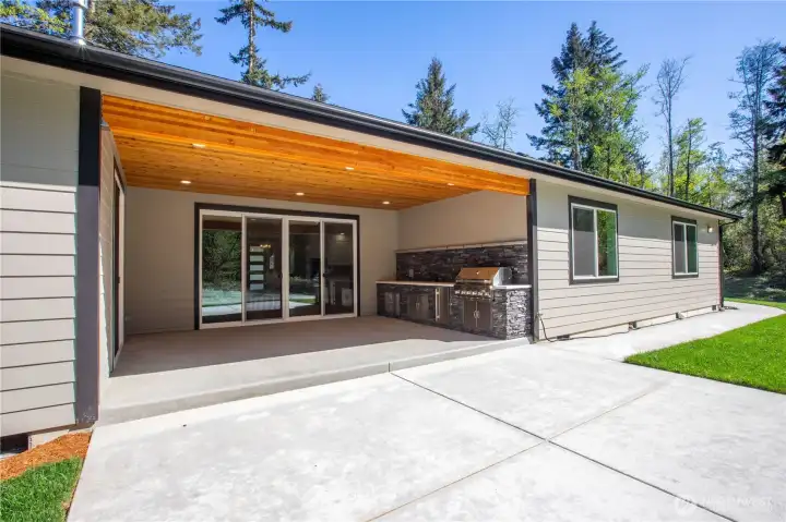 Covered porch