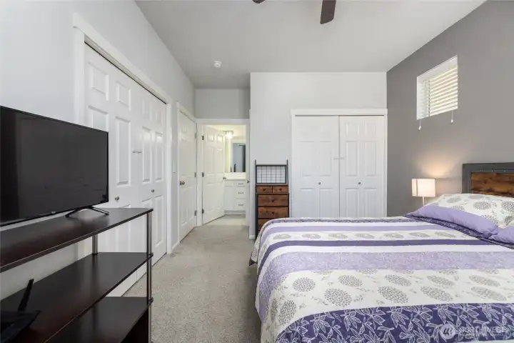 Main floor primary bedroom