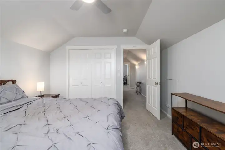 Upper level guest bedroom
