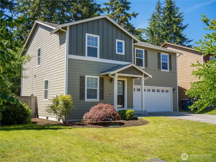 Ample driveway parking ensures plenty of space for vehicles, guests and more.