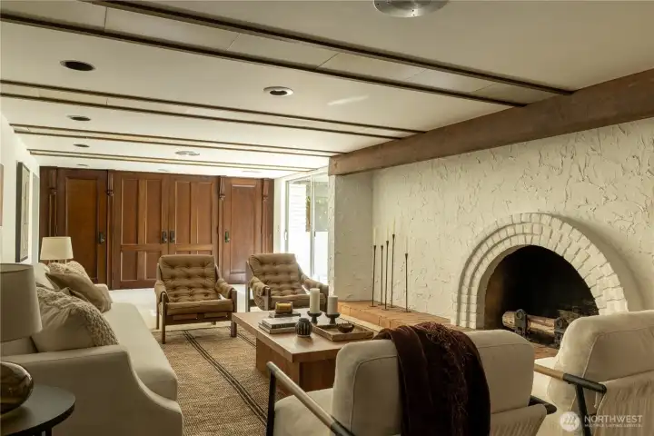 Historic re-purposed doors from Seattle's iconic Joshua Green Building