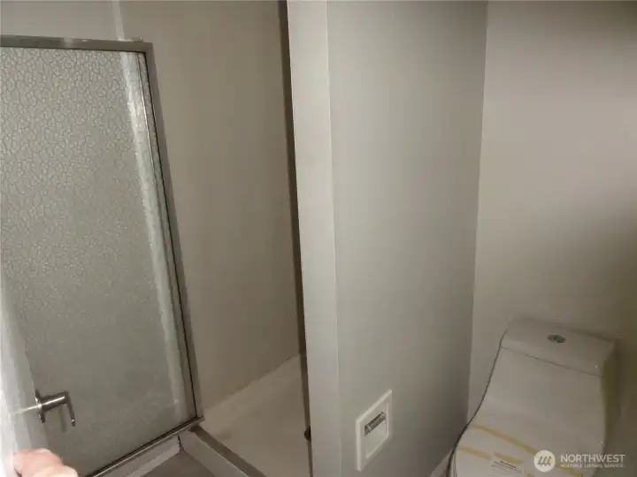 More primary bathroom