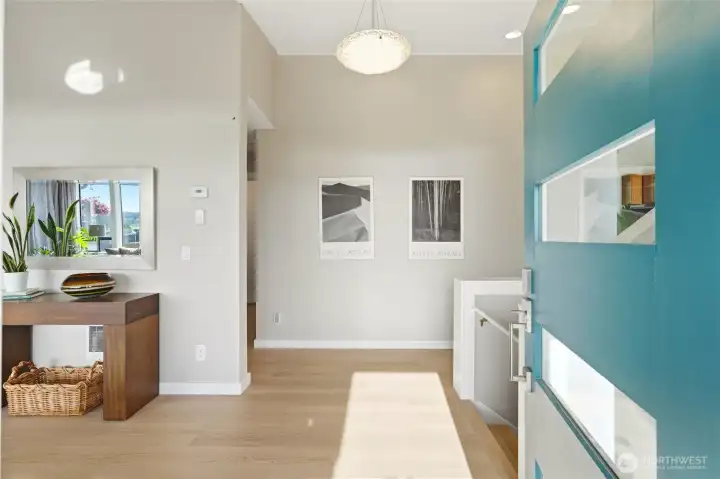 Entryway into main level