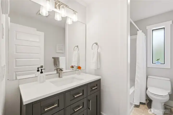 Full bathroom on main level