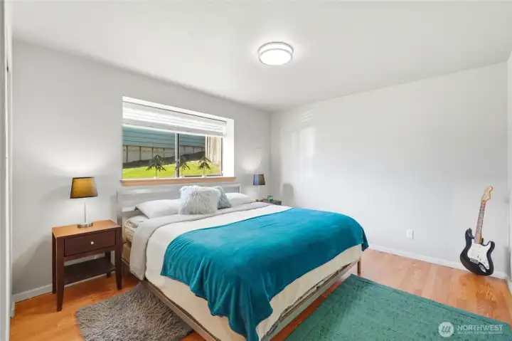 Lower level bedroom