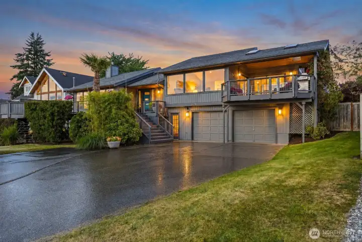 Whidbey Island view home