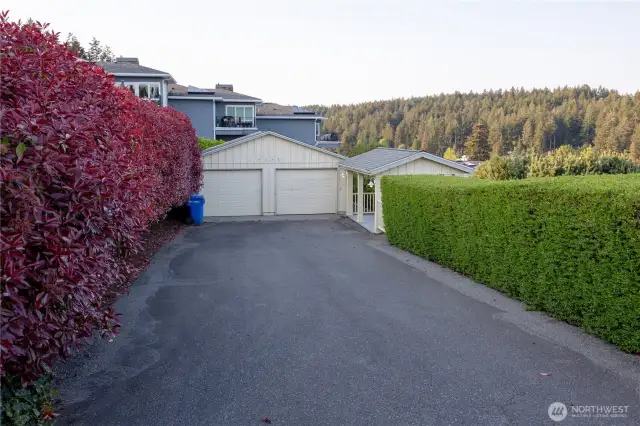 2 car garage