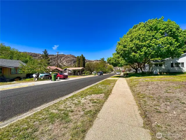 Street view to North