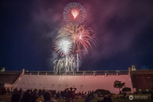 The Festival of America provides an amazing fireworks show annually on July 4th