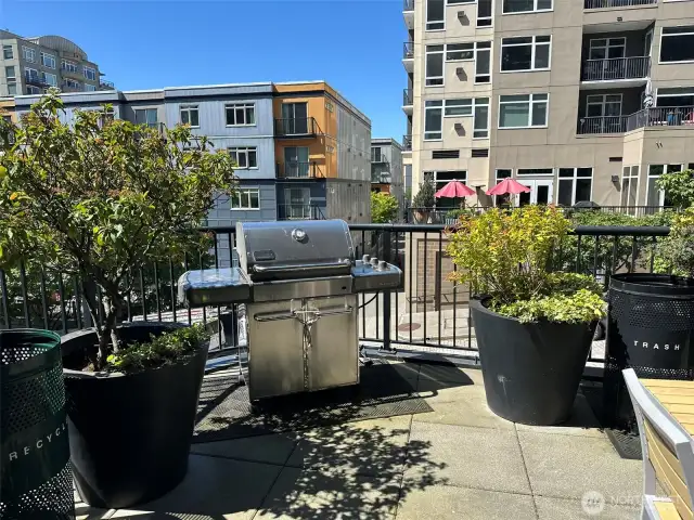 Club room grilling