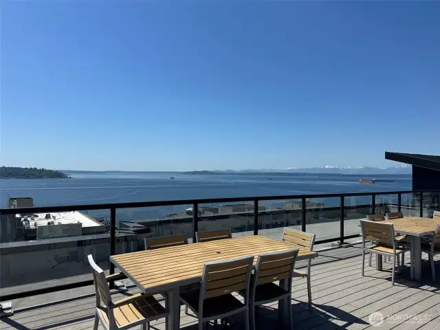 Panoramic Sound view from rooftop