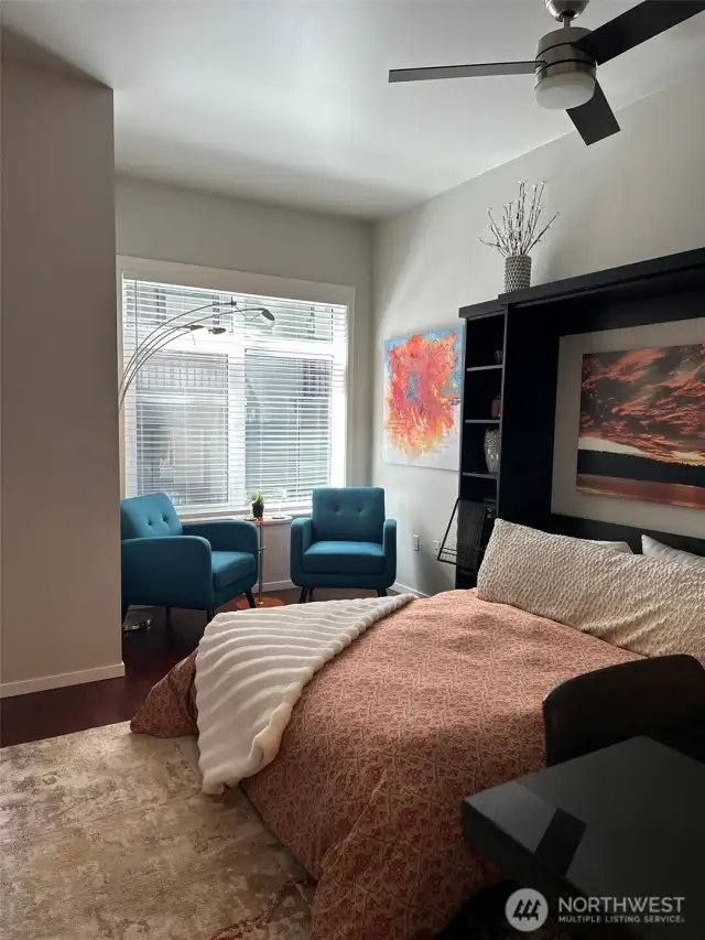 Space saving Murphy bed