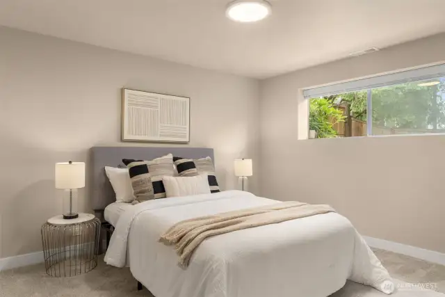 Large 4th bedroom on the lower level