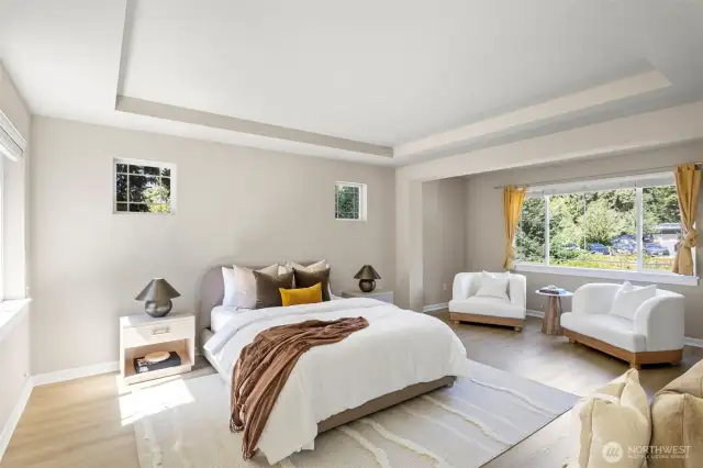 Primary bedroom suite